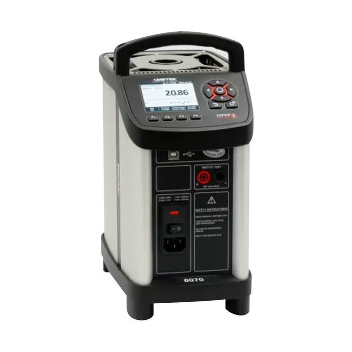 Calibrador de bloque seco (28 a 350 °C)