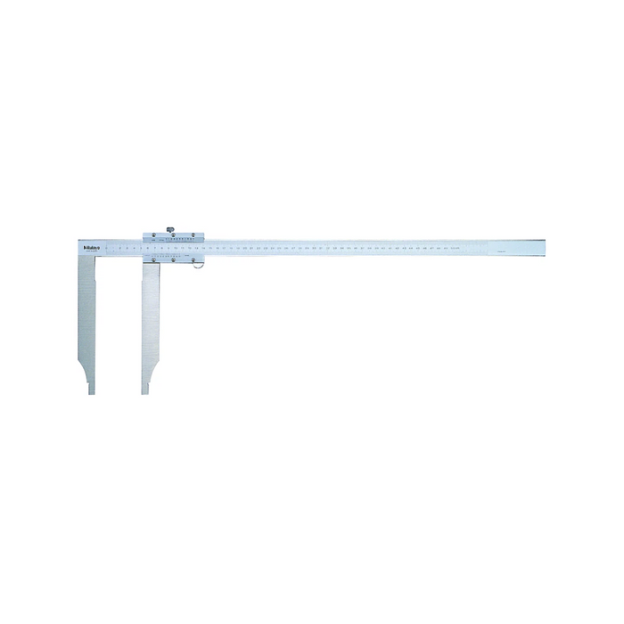 Calibrador vernier de puntas, 0- 20 pulg, graduación .05 pulg