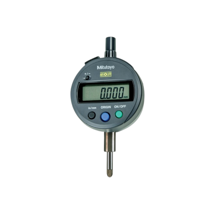 Indicador digital ID-S, tipo ASME/ANSI, Pulgadas/métricas, 0.5", 0.0001", placa posterior plana