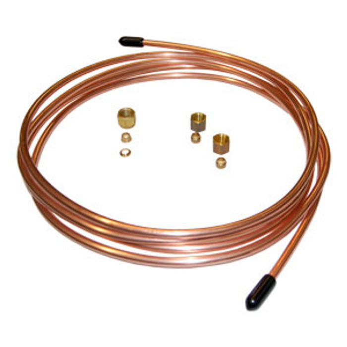 Copper tube 6*1mm l=3m with fittings