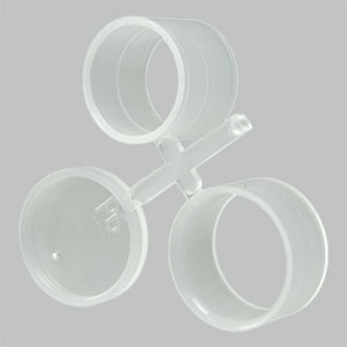 Transparent Sample cup od32mm/ with cover and ring/ typ xrs-24-32/ for liquid analysis