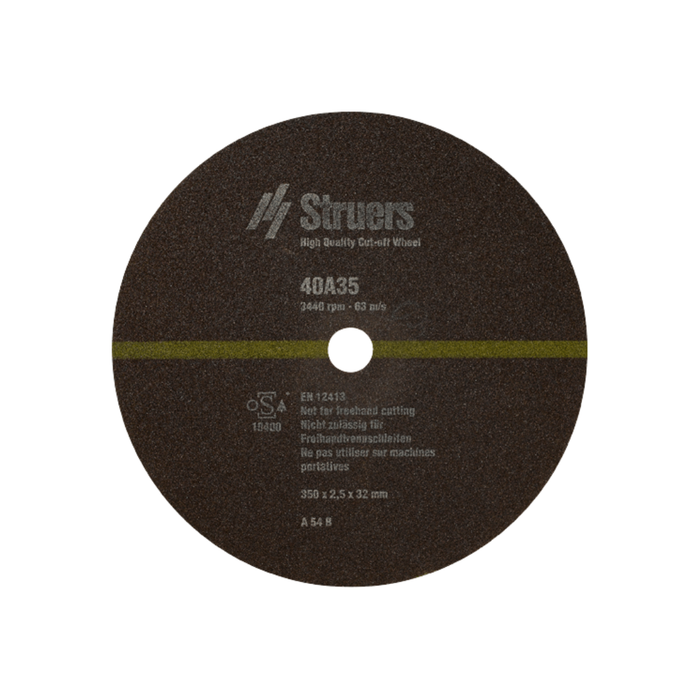 Disco de corte 40A35, Ø350 x 2.5 x Ø32 mm (10 piezas)