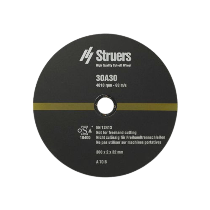 Disco de corte 30A30, Ø300 x 2.0 x Ø32 mm (10 piezas)