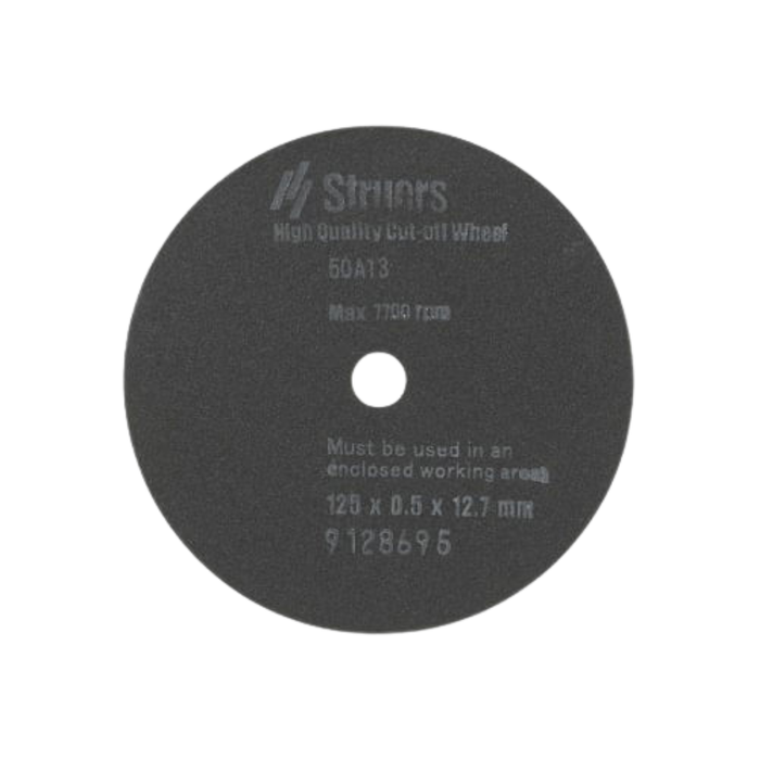 Disco de corte 50A13, Ø125 x 0.5 x Ø12.7 mm (5 piezas)