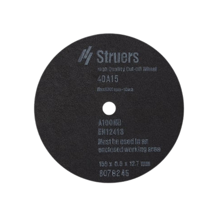 Disco de corte 40A15, Ø150 x 0.5 x Ø12.7 mm (5 piezas)