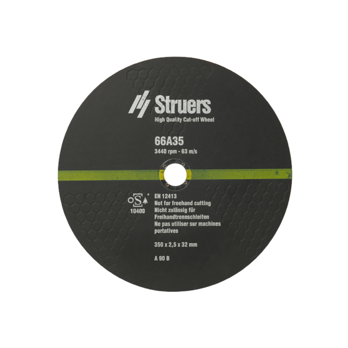 Disco de corte 66A35, Ø350 x 2,5 x Ø32 mm (10 piezas)