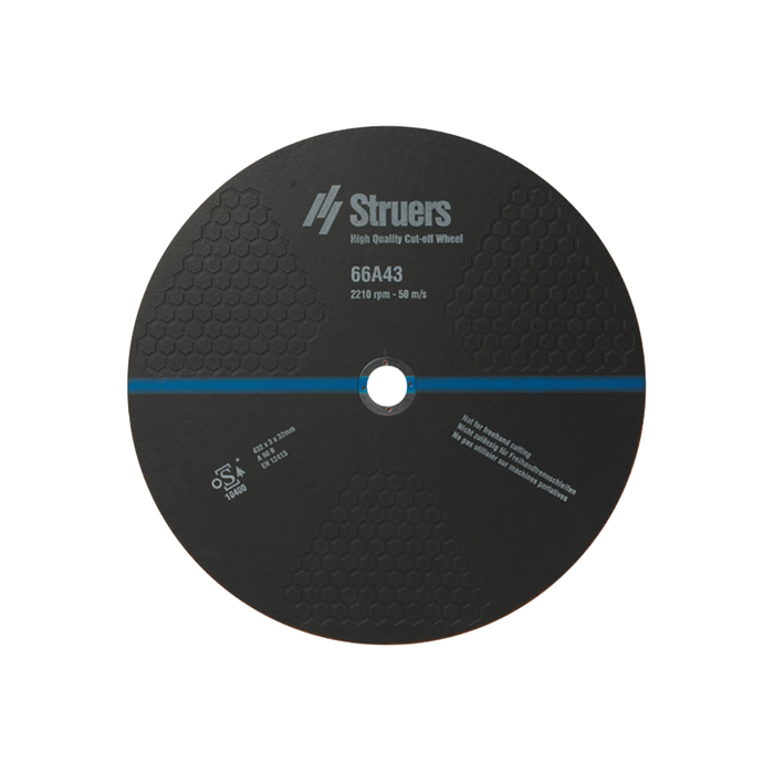 Disco de corte 66A43, Ø432 x 3.0 x Ø32 mm (5 piezas)