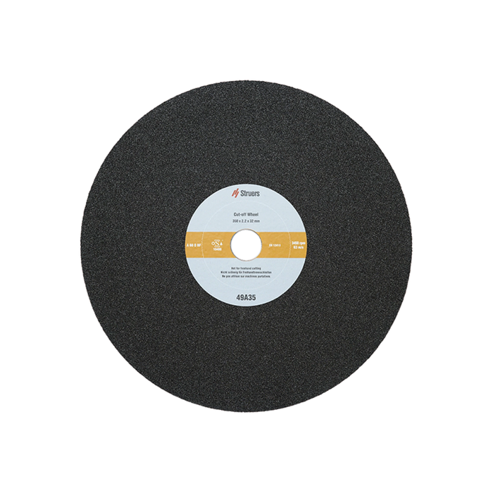 Disco de corte 49A35, Ø350 x 2.2 x Ø32 mm (10 piezas)